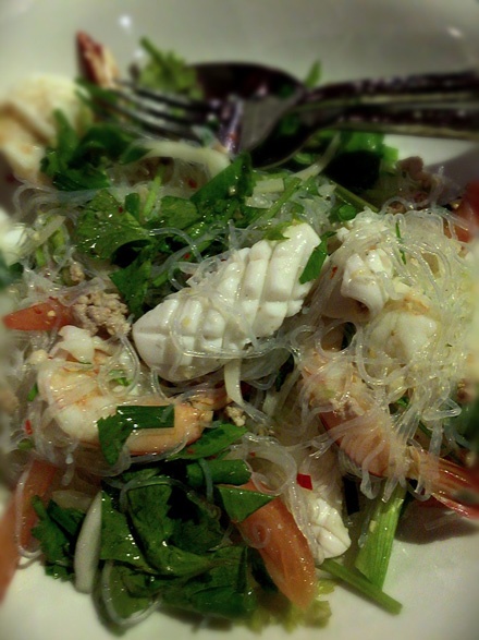 Glass Noodle and Seafood Salad