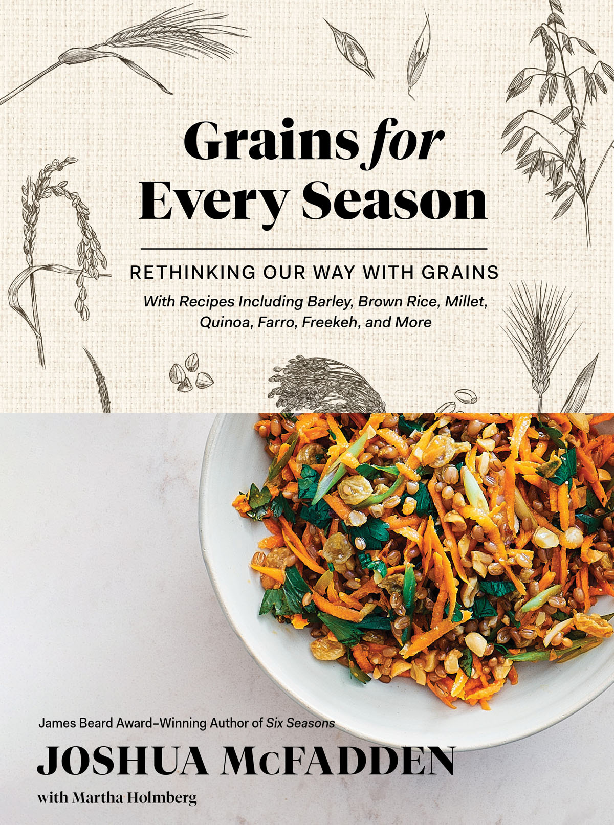 Book cover of Grains For Every Season by Joshua McFadden