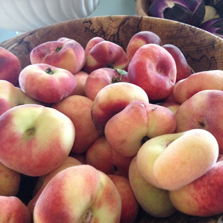 Flat Bottomed Peaches