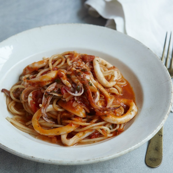 Image of Nigella's Squid Spaghetti