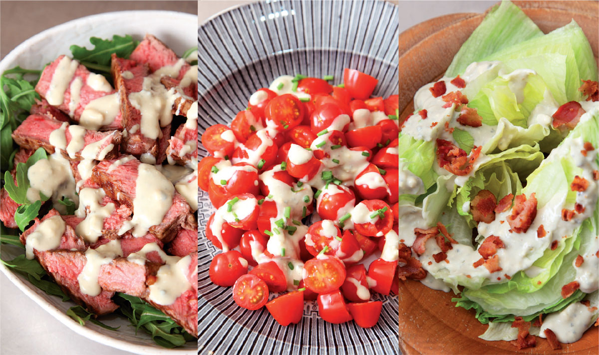 princess polly baby blue dress Grilled steak salad with blue cheese and avocado