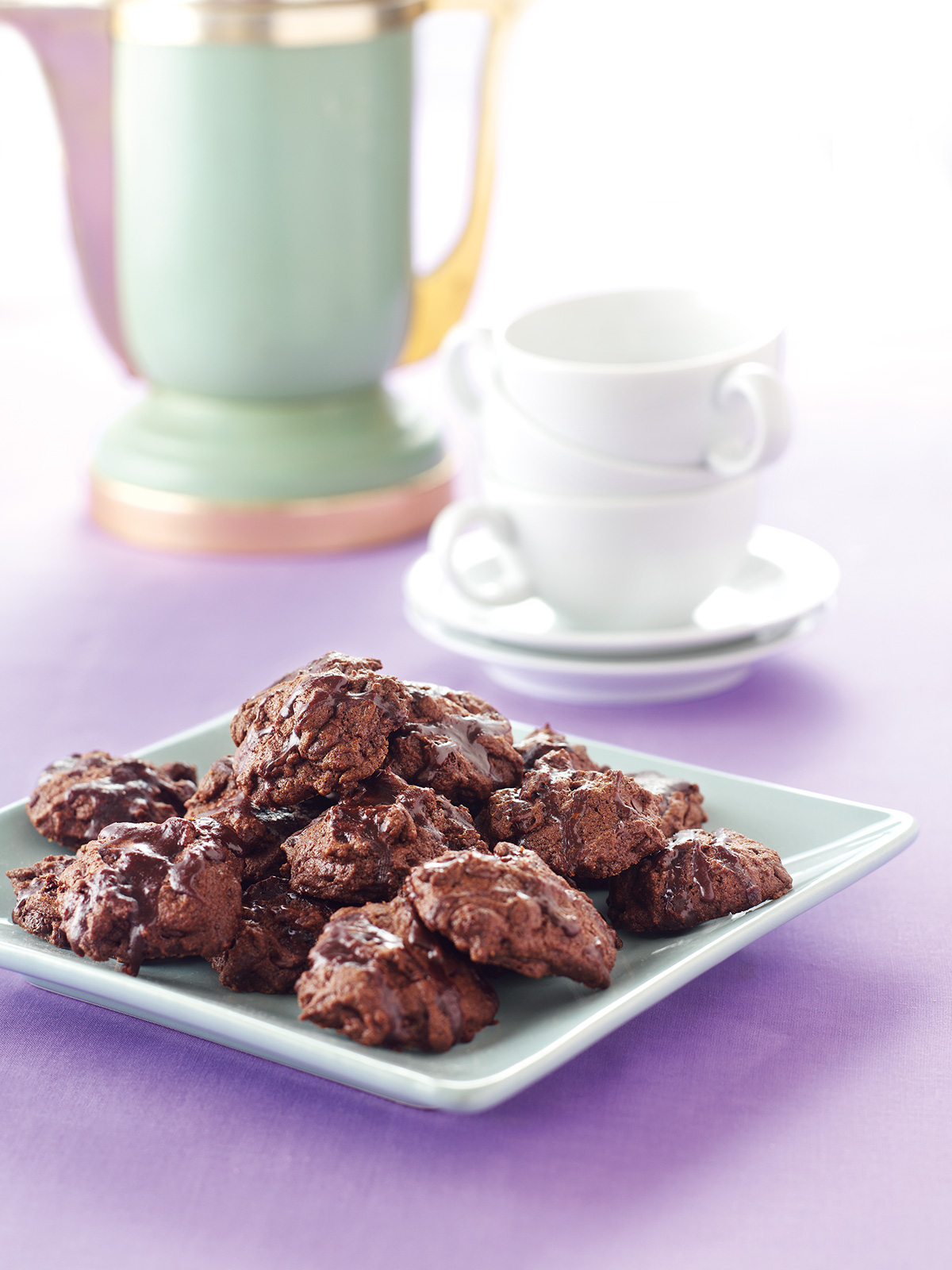 Chocolate Mint Cookies, Nigella's Recipes