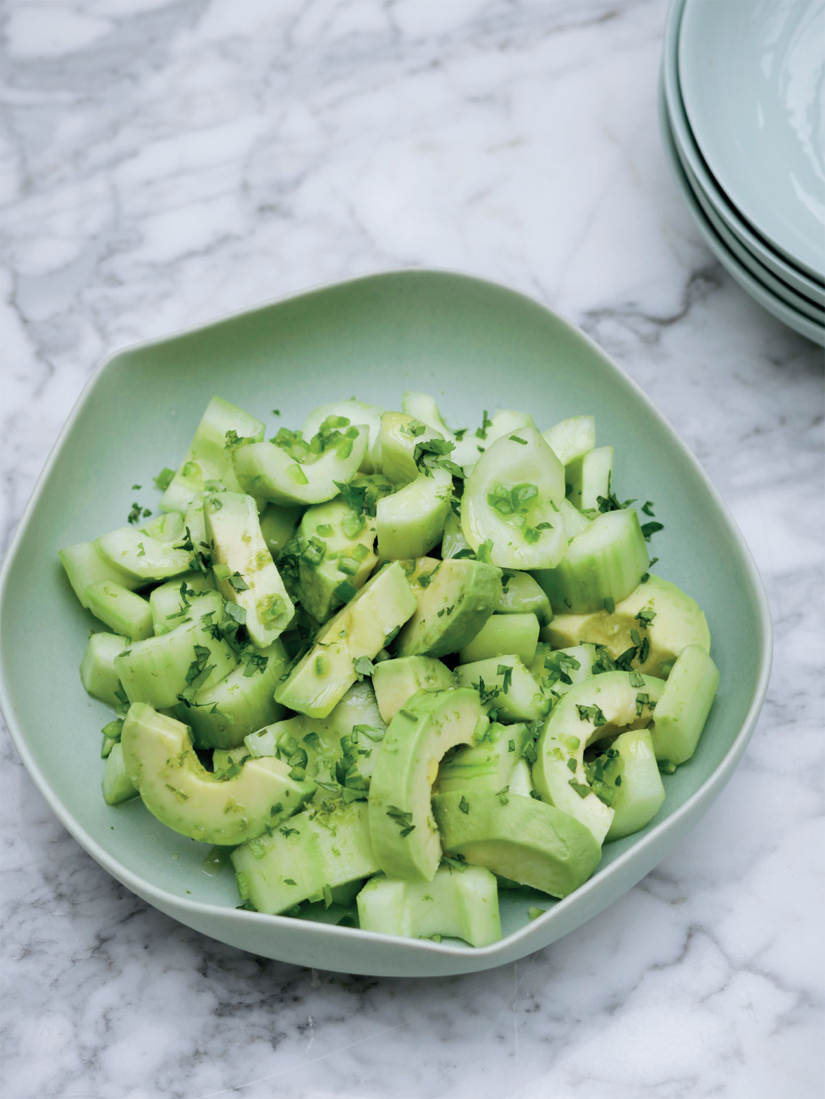 Cucumber, Chilli And Avocado Salad Nigella's Recipes Nigella Lawson