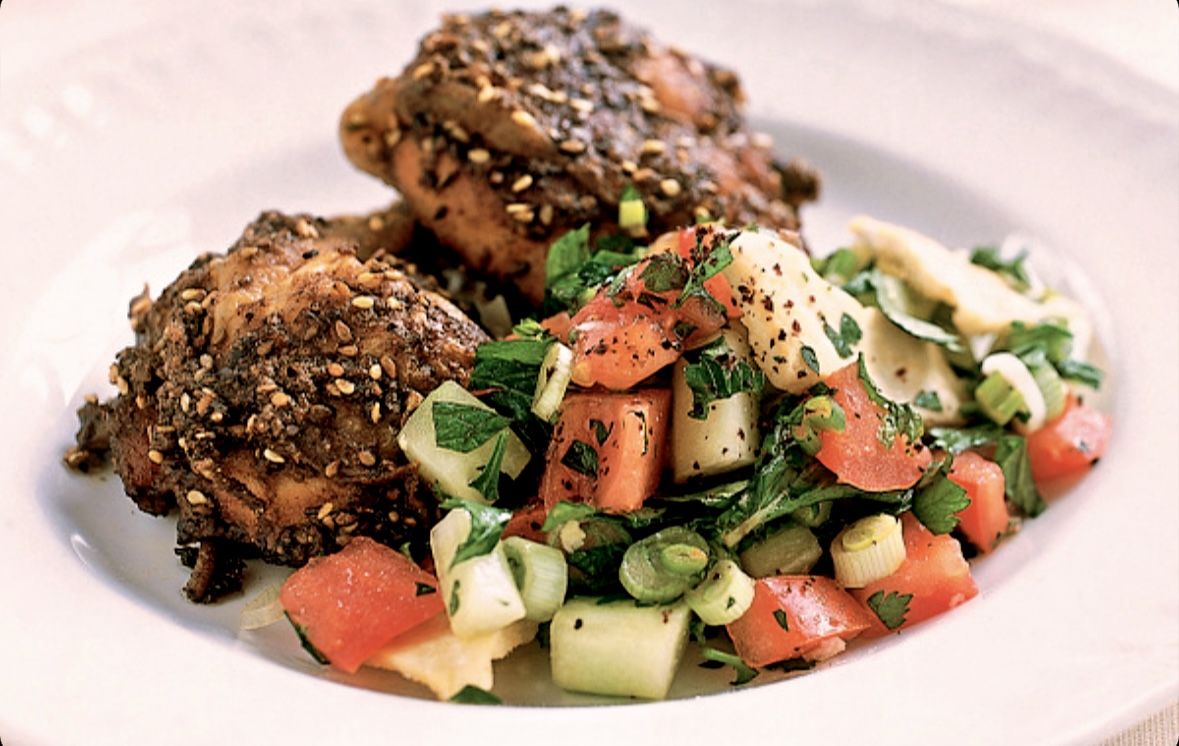 Za'atar Chicken With Fattoush | Nigella's Recipes | Nigella Lawson