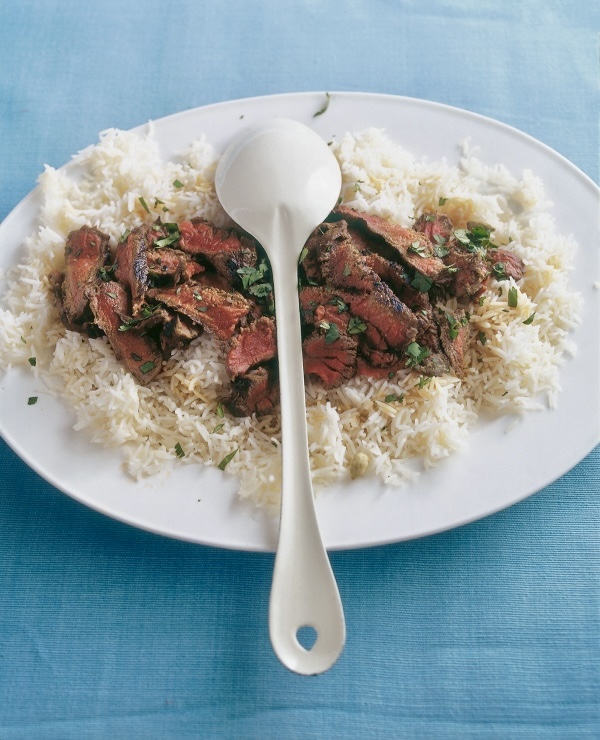 Sake Steak and Rice | Nigella's Recipes | Nigella Lawson