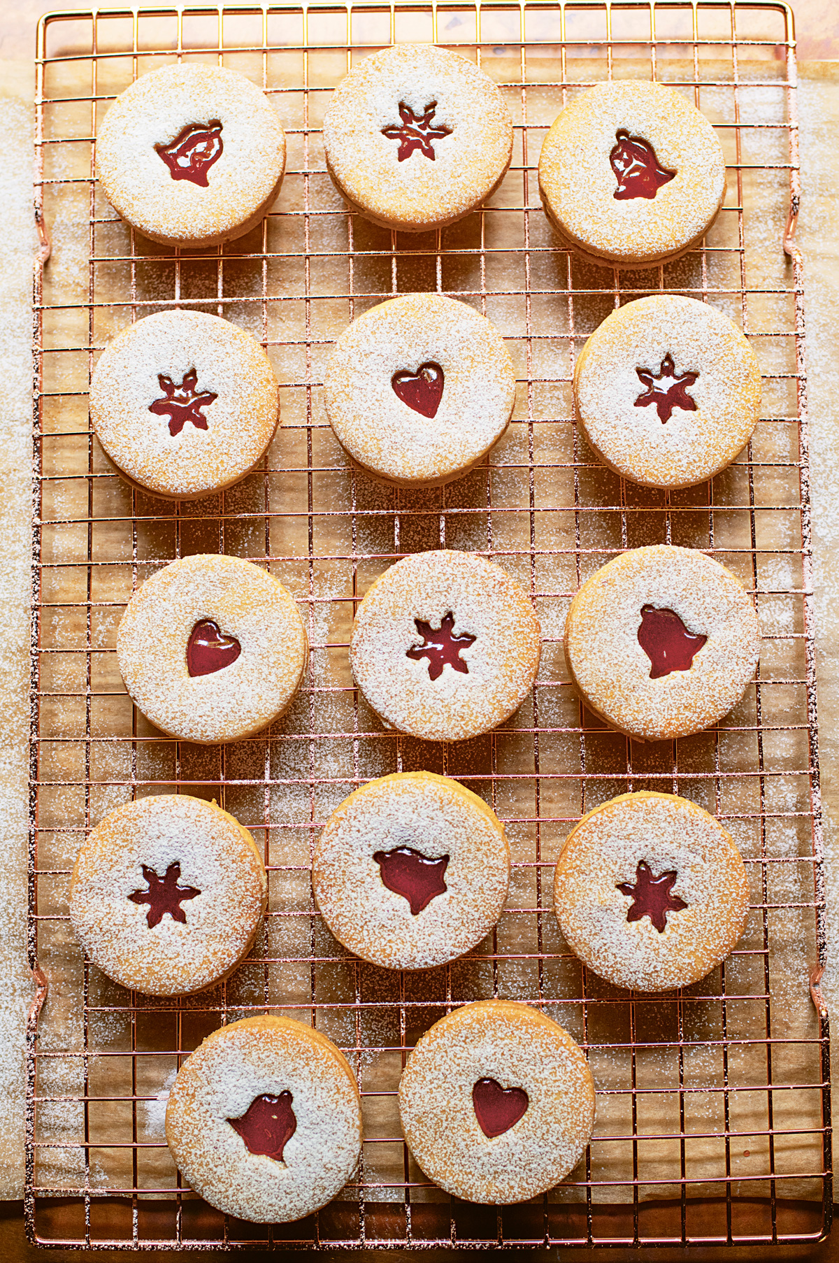 Linzer Cookies