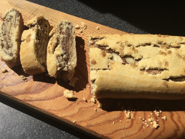 Biscotti arrotolati - Rolled biscuits