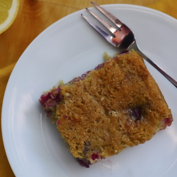 Raspberry & Lemon Cake (Vegan version)