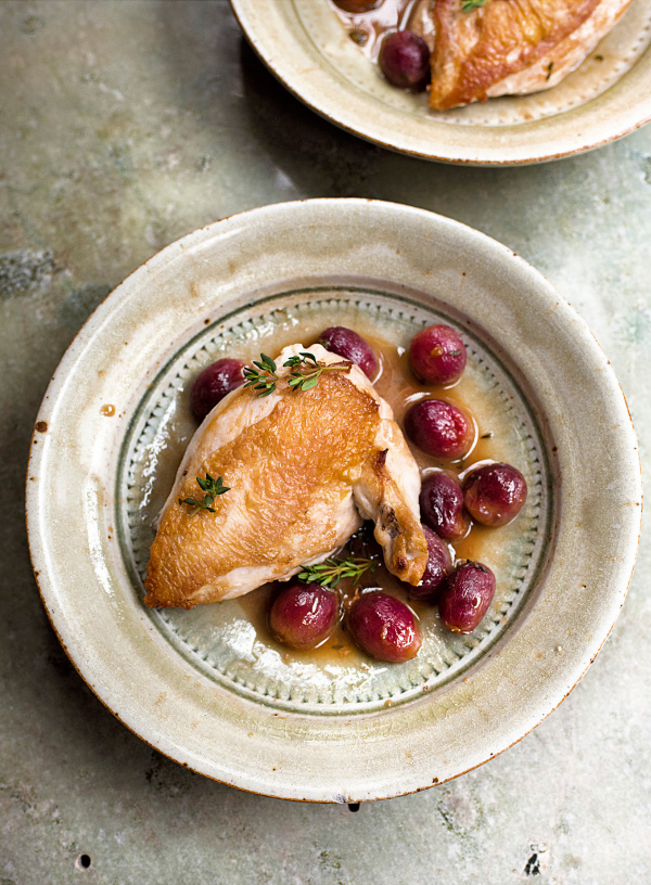 Image of Nigella's Chicken with Red Grapes and Marsala