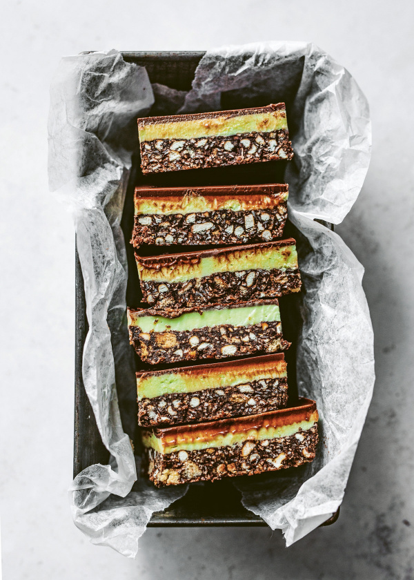 Image of Ed Kimber's Peppermint Chocolate Slices