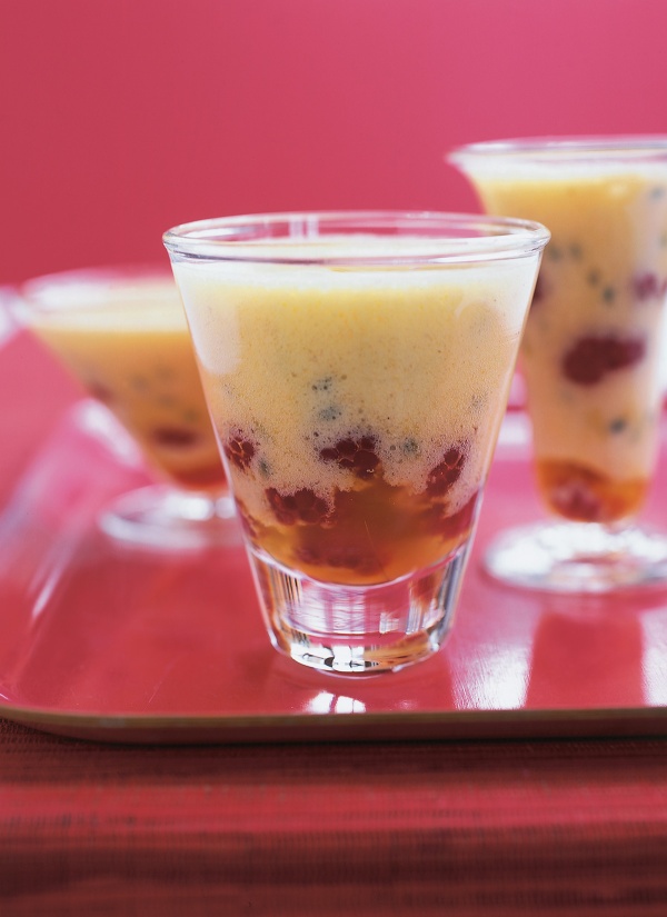 White Chocolate and Passionfruit Mousse