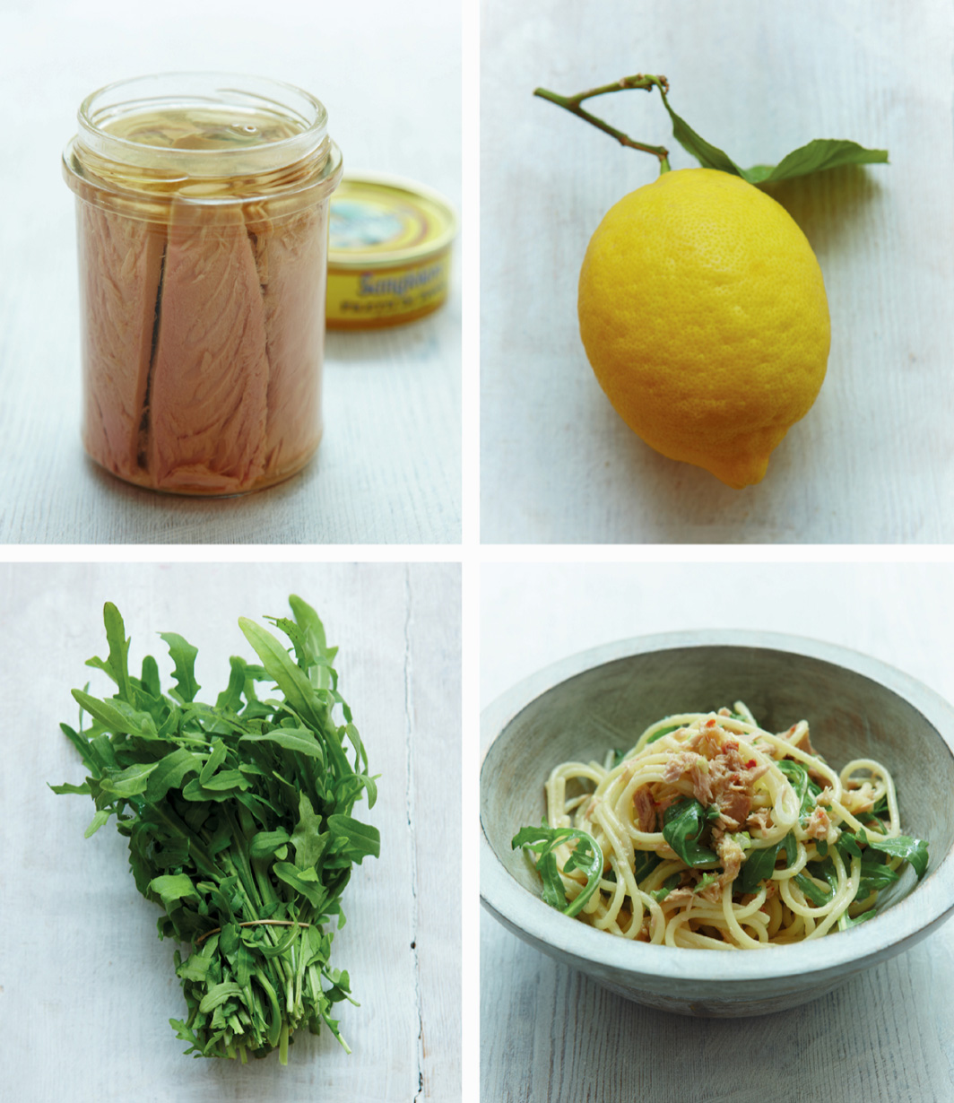 Spaghetti With Tuna, Lemon and Rocket | Nigella's Recipes | Nigella Lawson