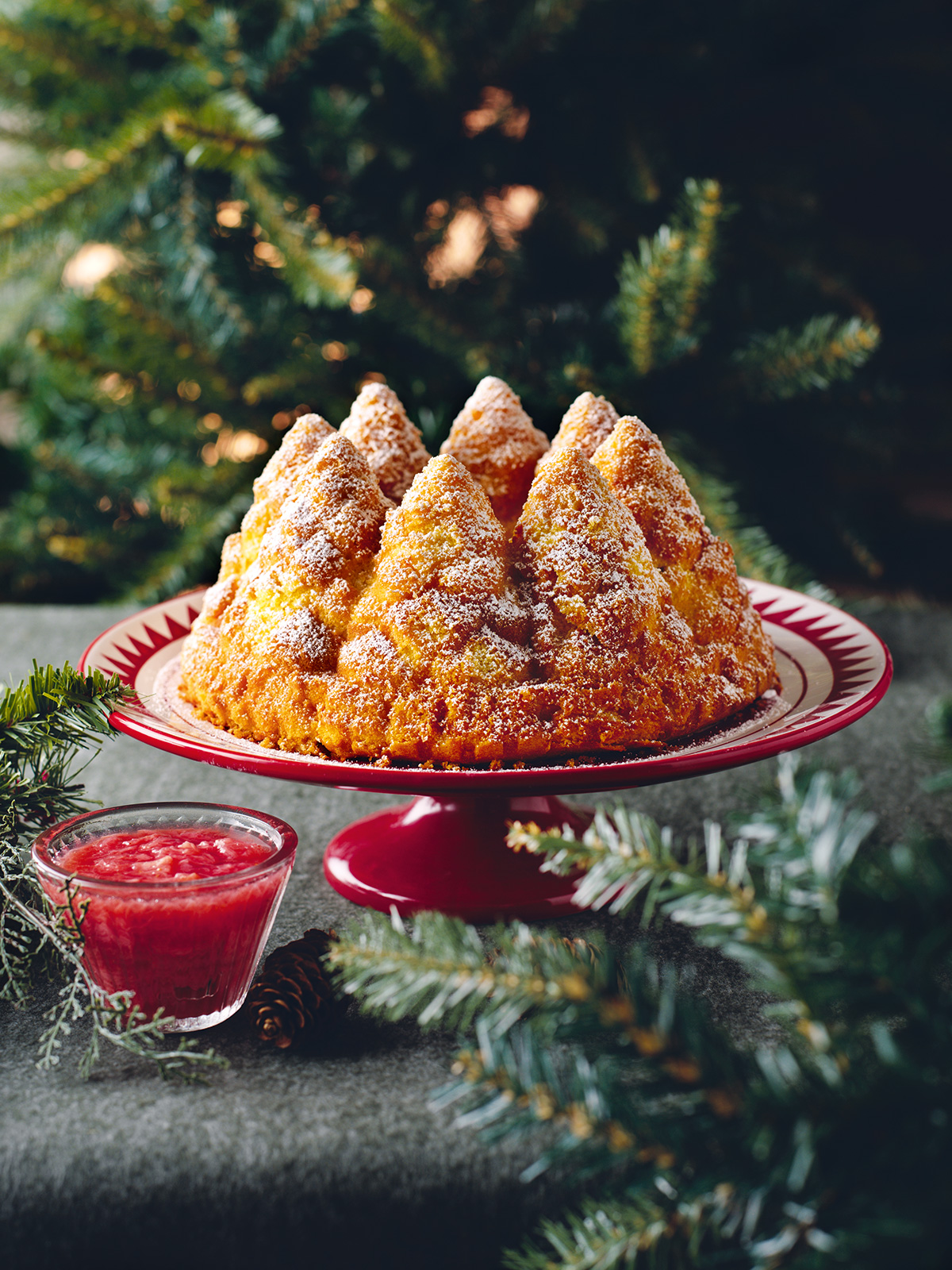 Spruced-Up Vanilla Cake, Nigella's Recipes