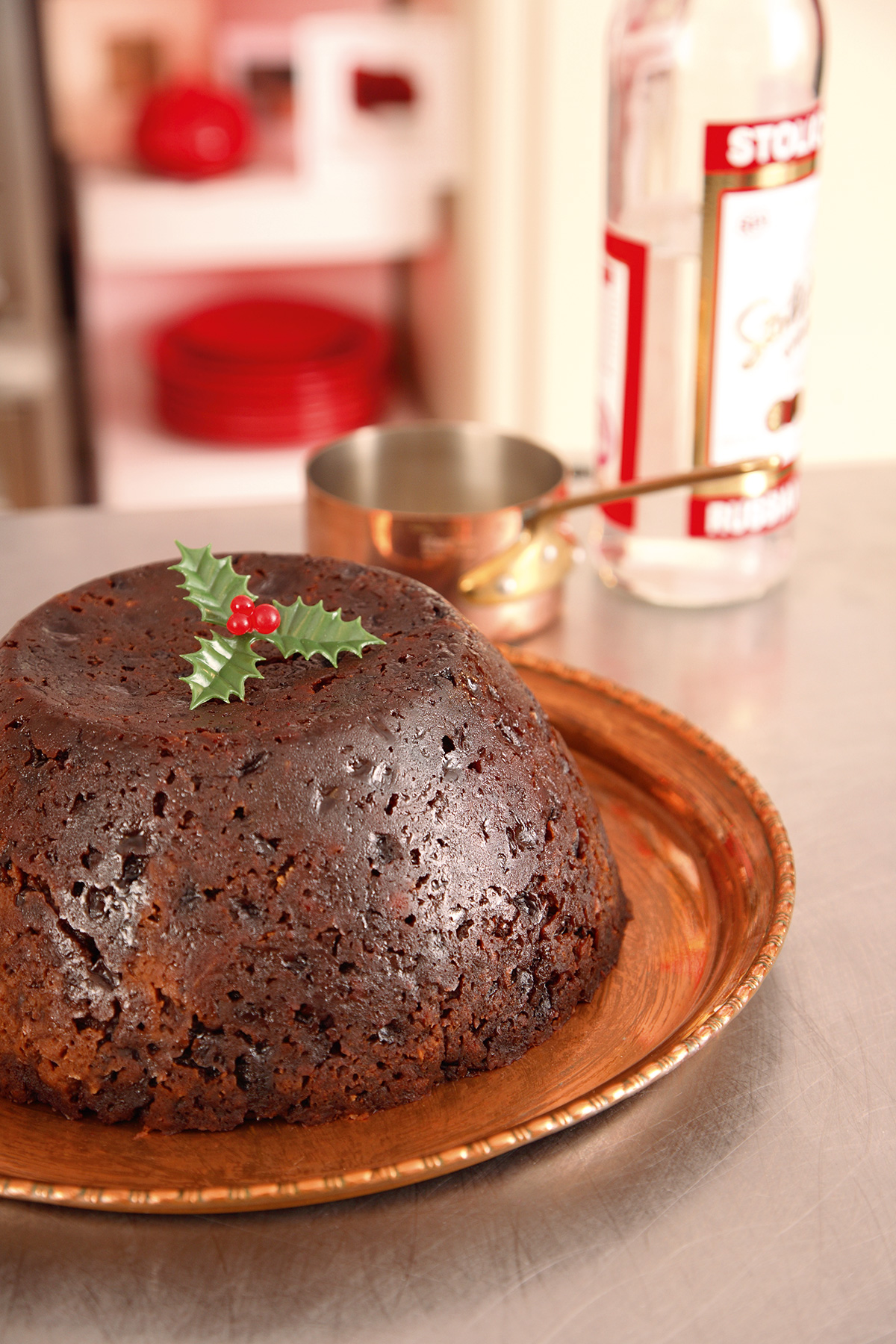 Traditional Christmas pudding