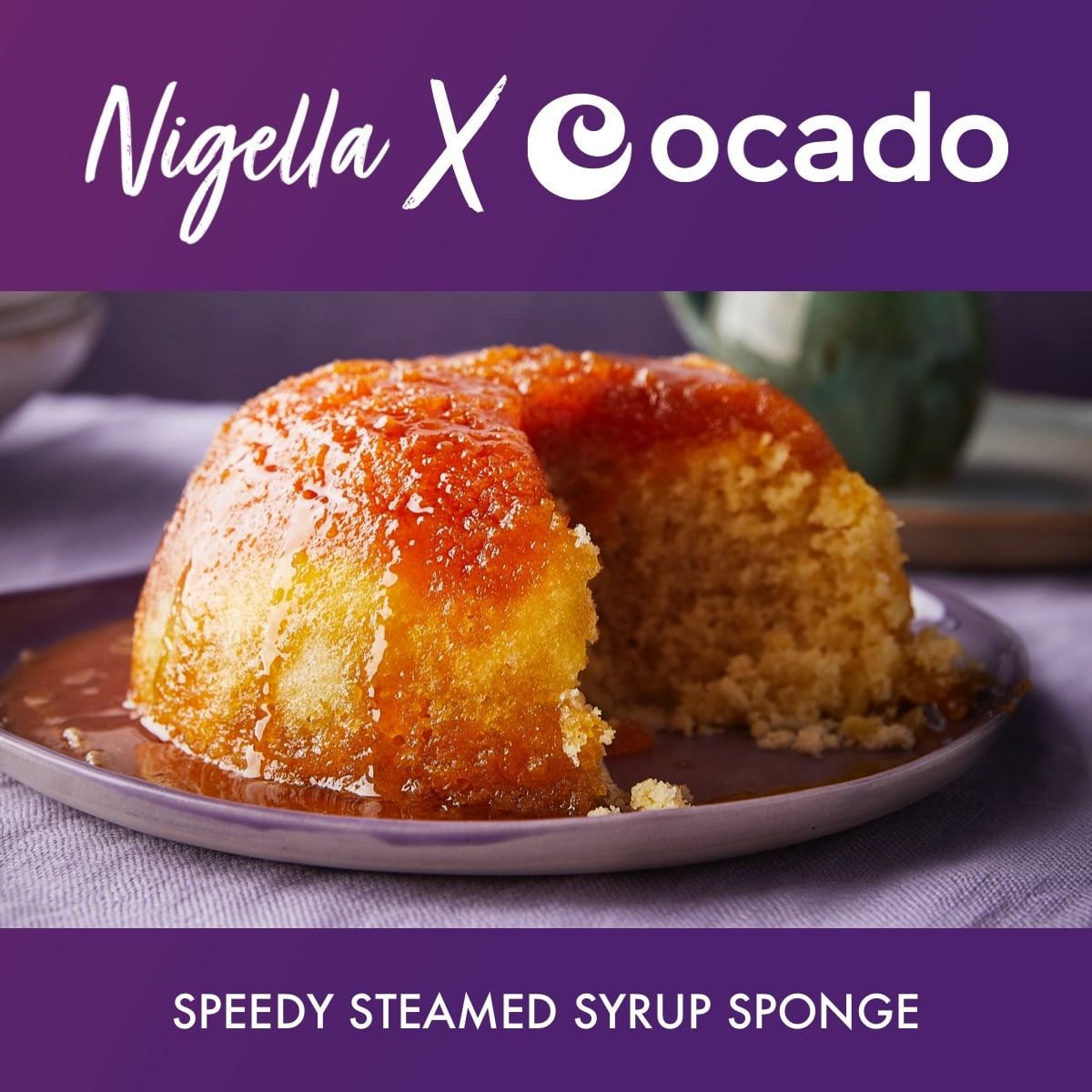 Speedy Steamed Syrup Sponge