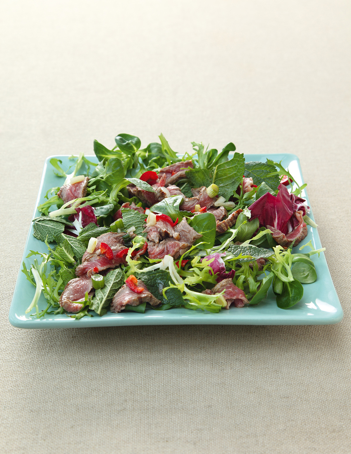 Cambodian Hot and Sour Beef Salad