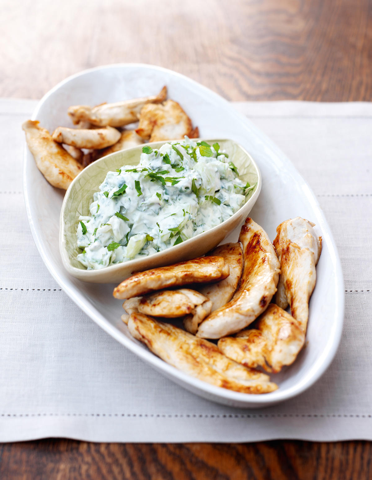 Chicken With Spring Onion, Chilli and Greek Yogurt