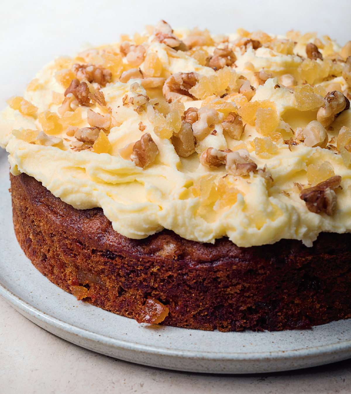 Image of Nigella's Ginger and Walnut Carrot Cake
