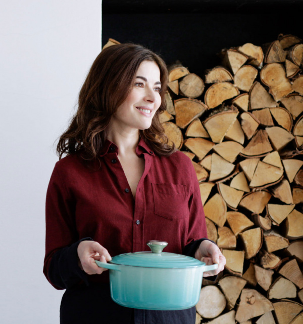 Image of Nigella with casserole