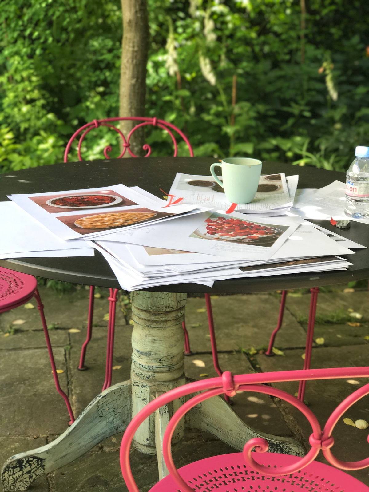 Photo of Nigella's At My Table proofs