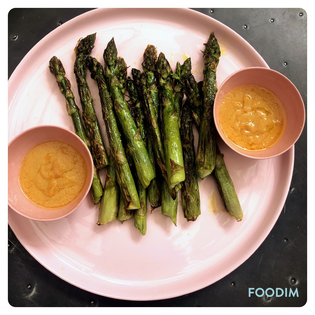 Image of Nigella's Asparagus with Miso Butter