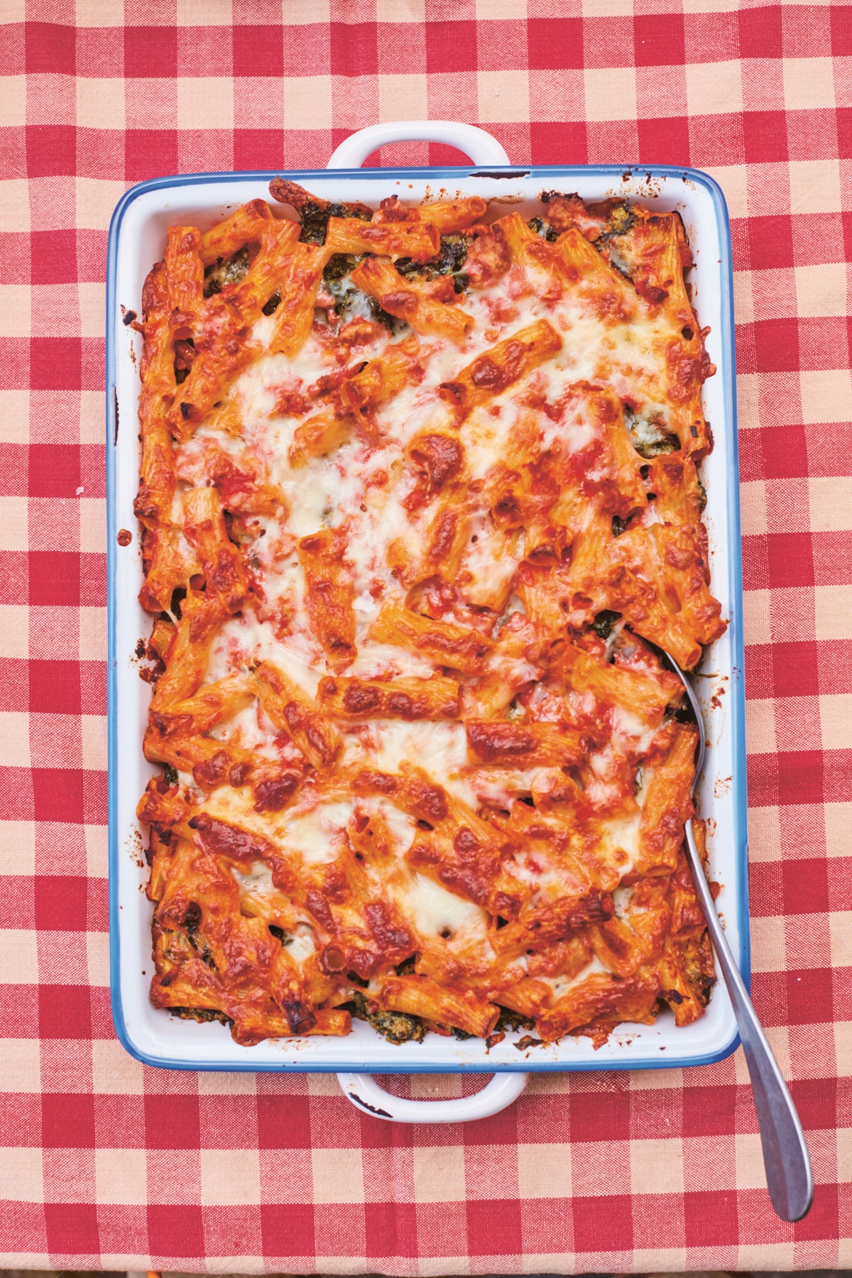 Image of Julia Turshen's Italian Flag Baked Pasta