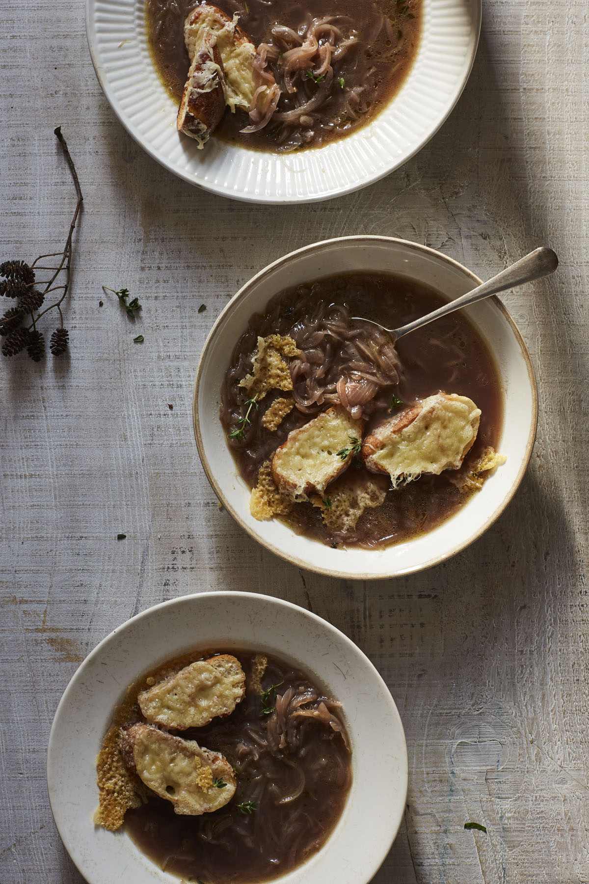 Image of Sally Clarke's Baked Onion Soup