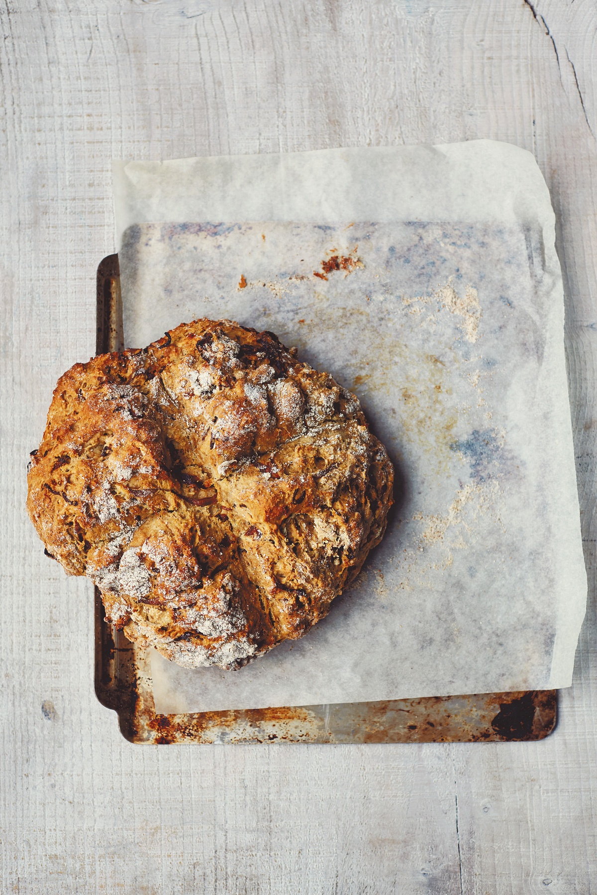 Image of Flora Shedden's Balsamic Onion Soda Bread