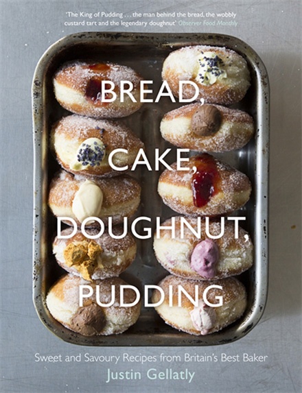 Book cover of Bread, Cake, Doughnut, Pudding by Justin Gellatly