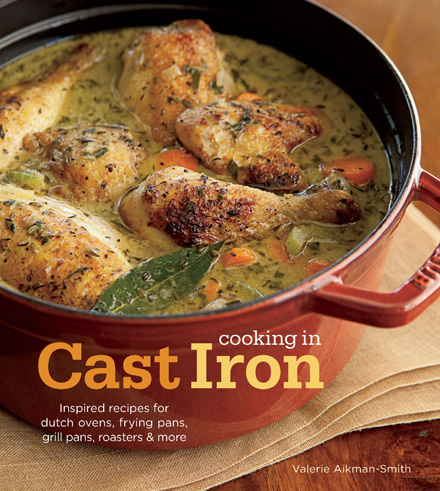 Book cover of Cooking In Cast Iron by Valerie Aikman-Smith