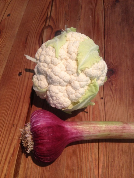 Cauliflower and Garlic