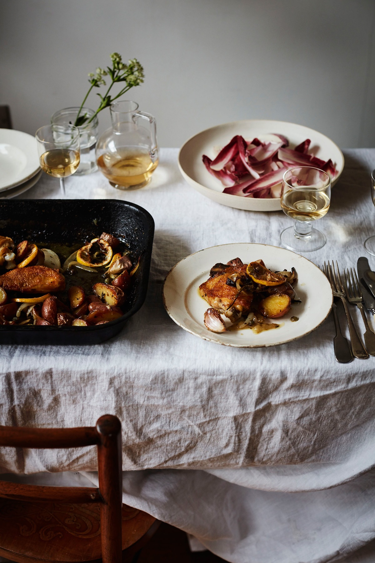 Image of Diana Henry's Chicken with Lemon, Capers and Thyme