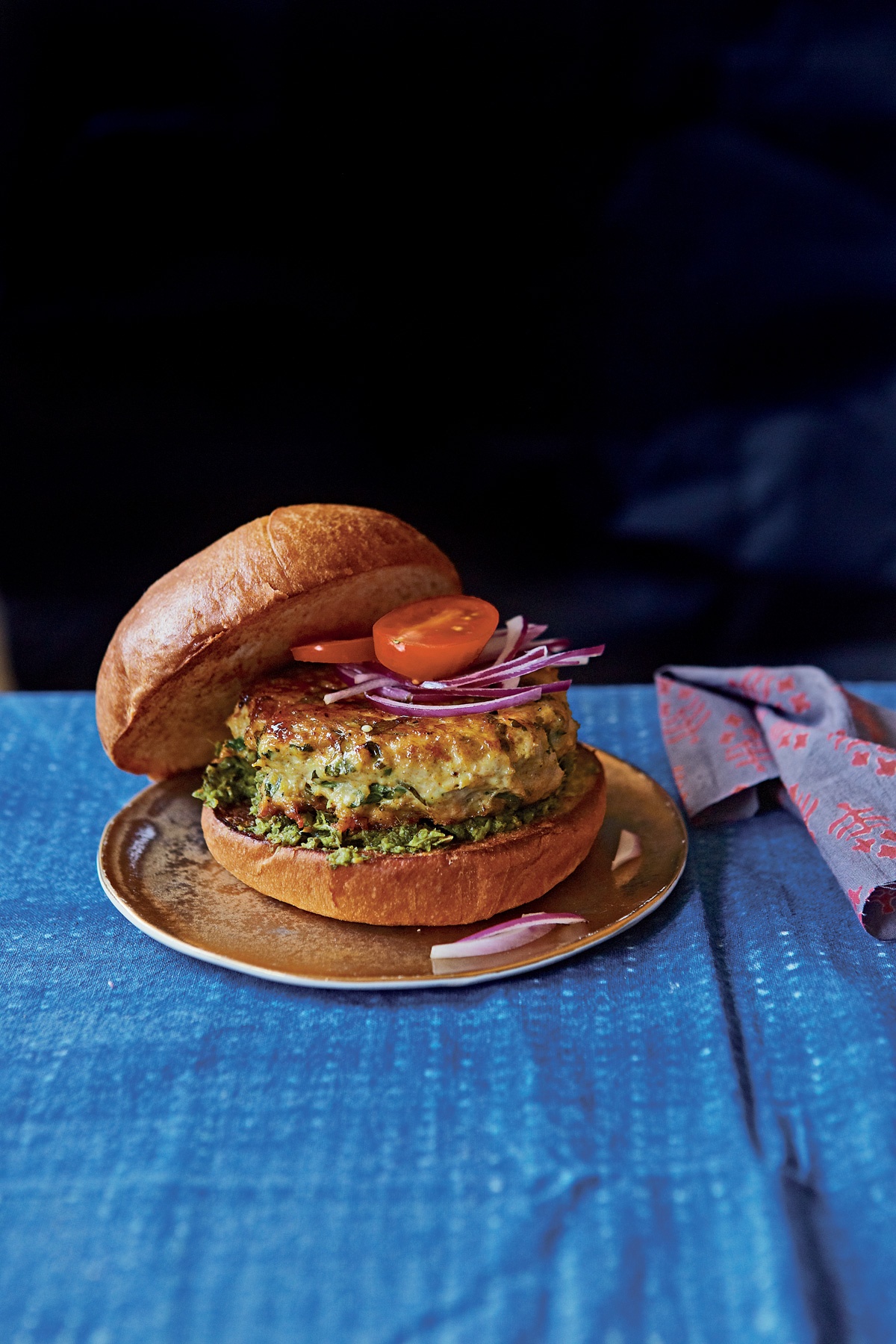 Image of Cyrus Todiwala's Mumbai-Style Chicken Burger