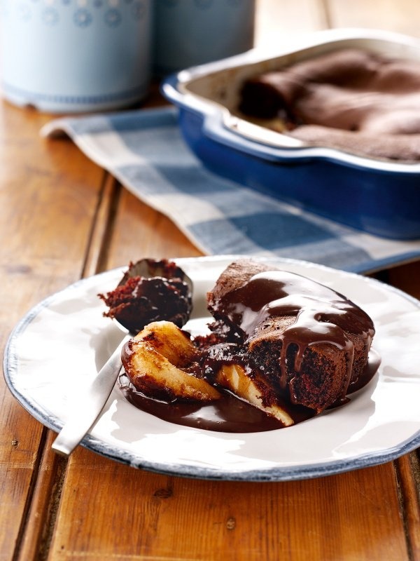 Image of Nigella's Chocolate Pear Pudding