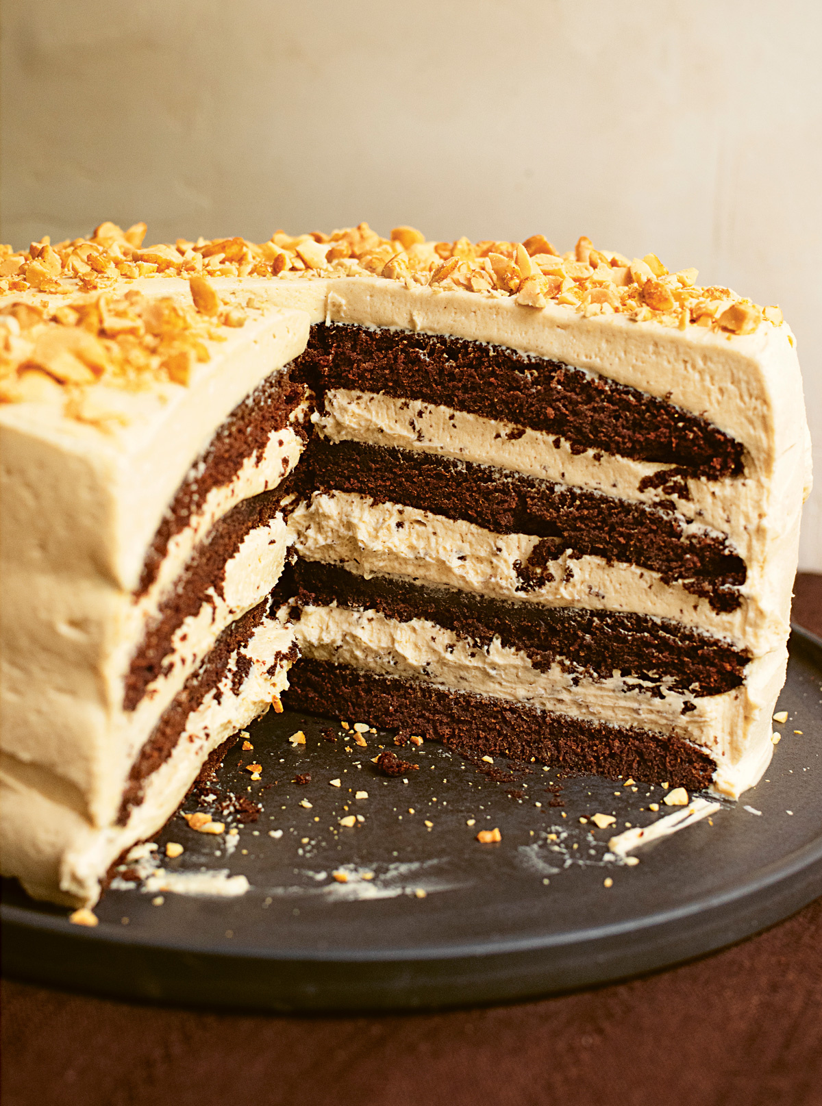 Image of Nigella's Chocolate Peanut Butter Cake