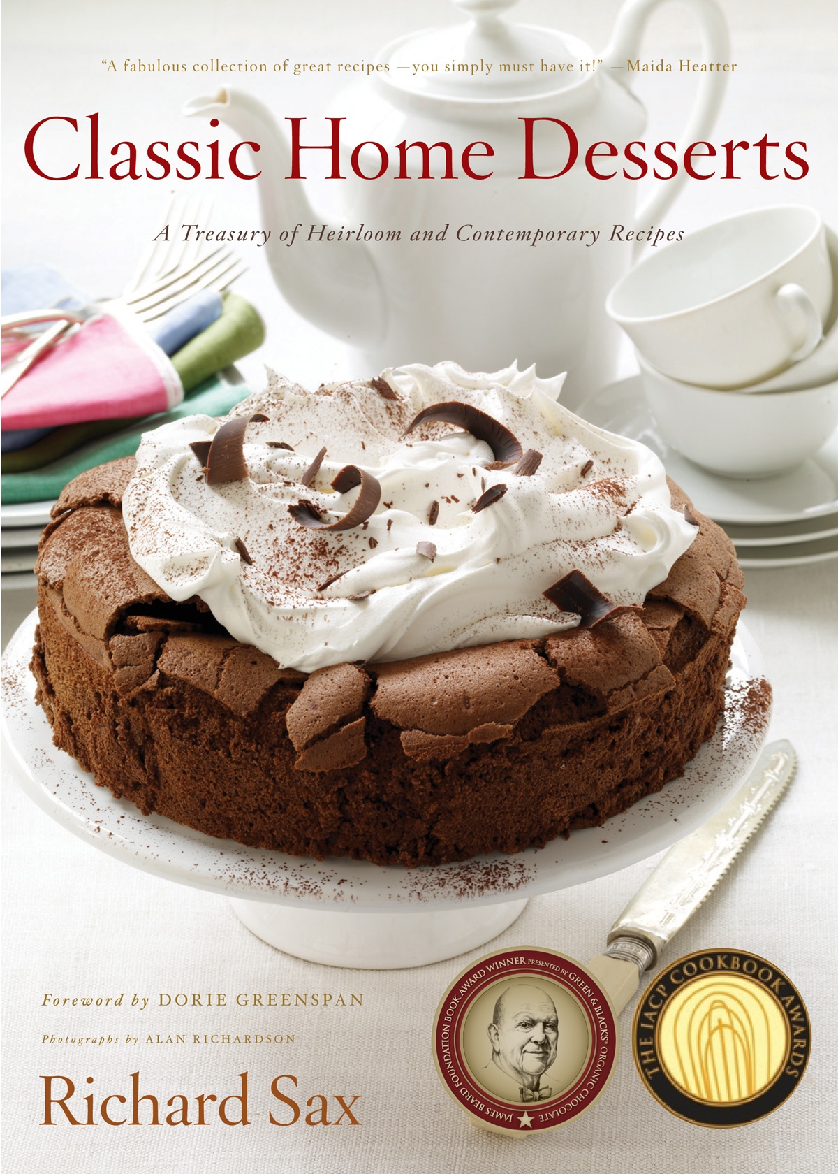 Book cover of Classic Home Desserts by Richard Sax