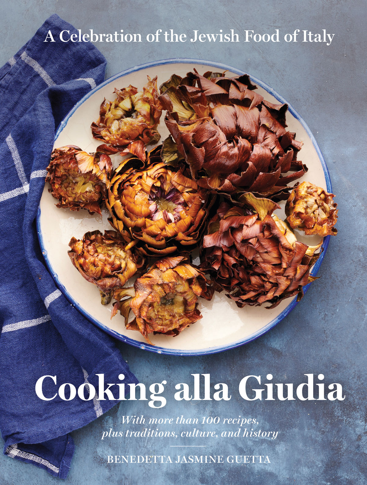 Book cover of Cooking Alla Giudia by Benedetta Jasmine Guetta