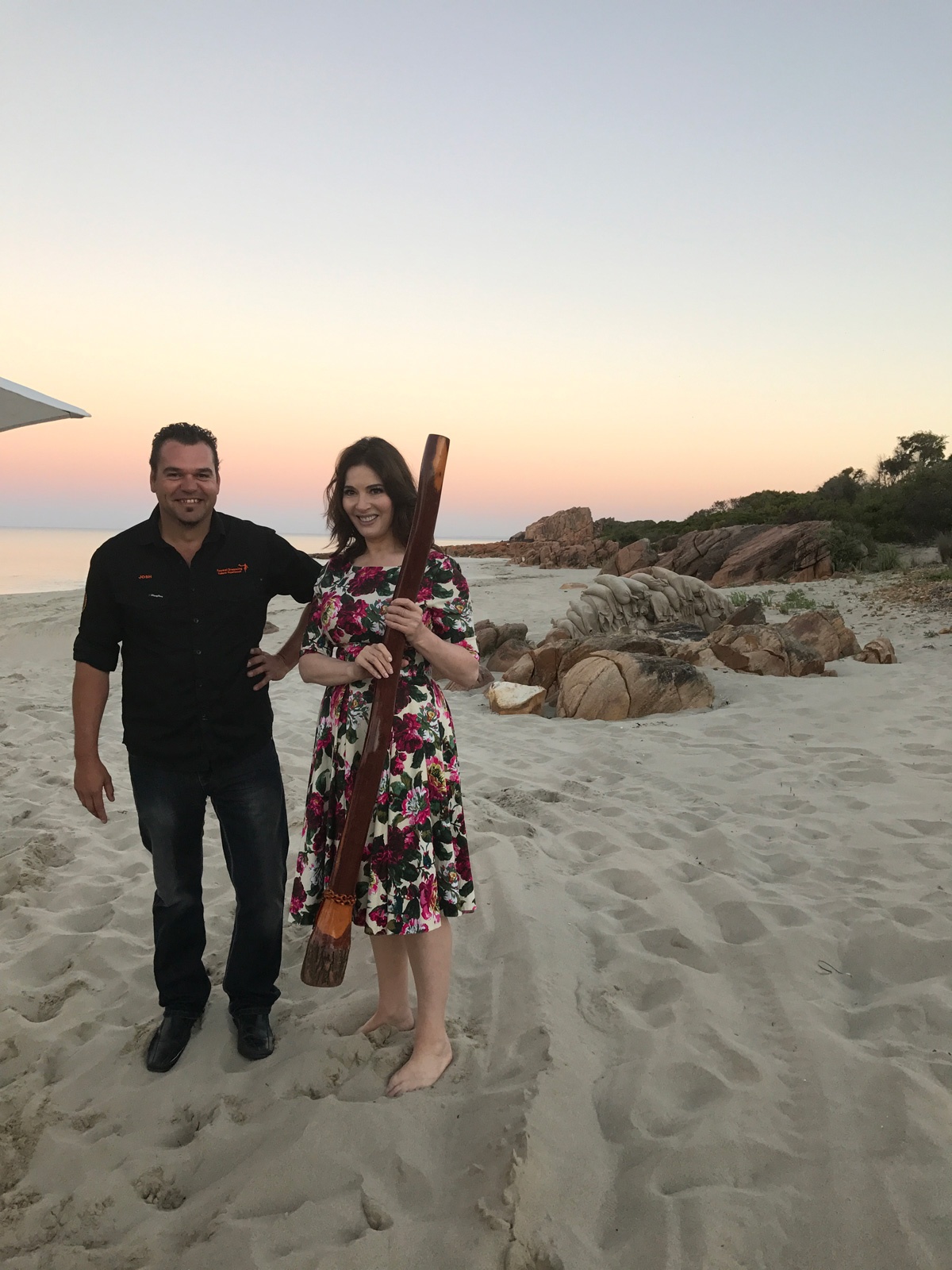 Image of Nigella with Digeridoo from Margaret River Gourmet Escape