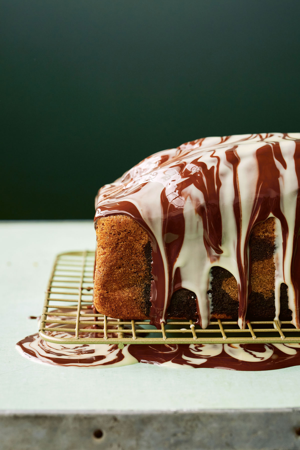 Image of Edd Kimber's Double Marble Loaf Cake