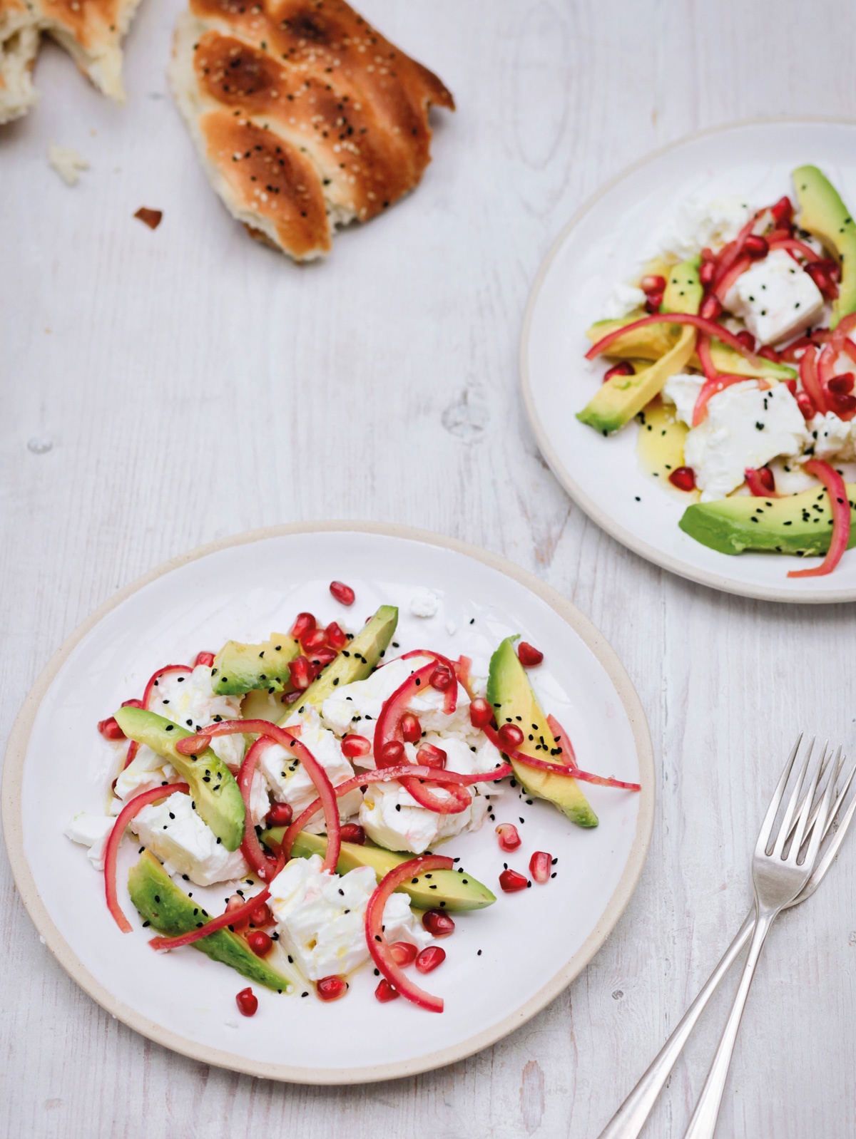 Image of Nigella's Feta and Avocado Salad