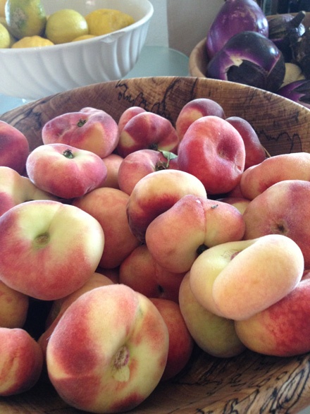 Flat Bottomed Peaches