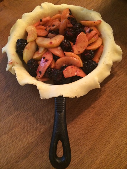 Gluten-Free Apple and Blackberry Pie