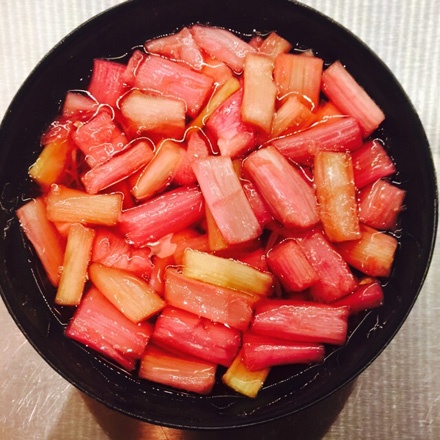 Yes, this is rhubarb!
