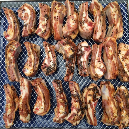 Ribs about to go in the oven