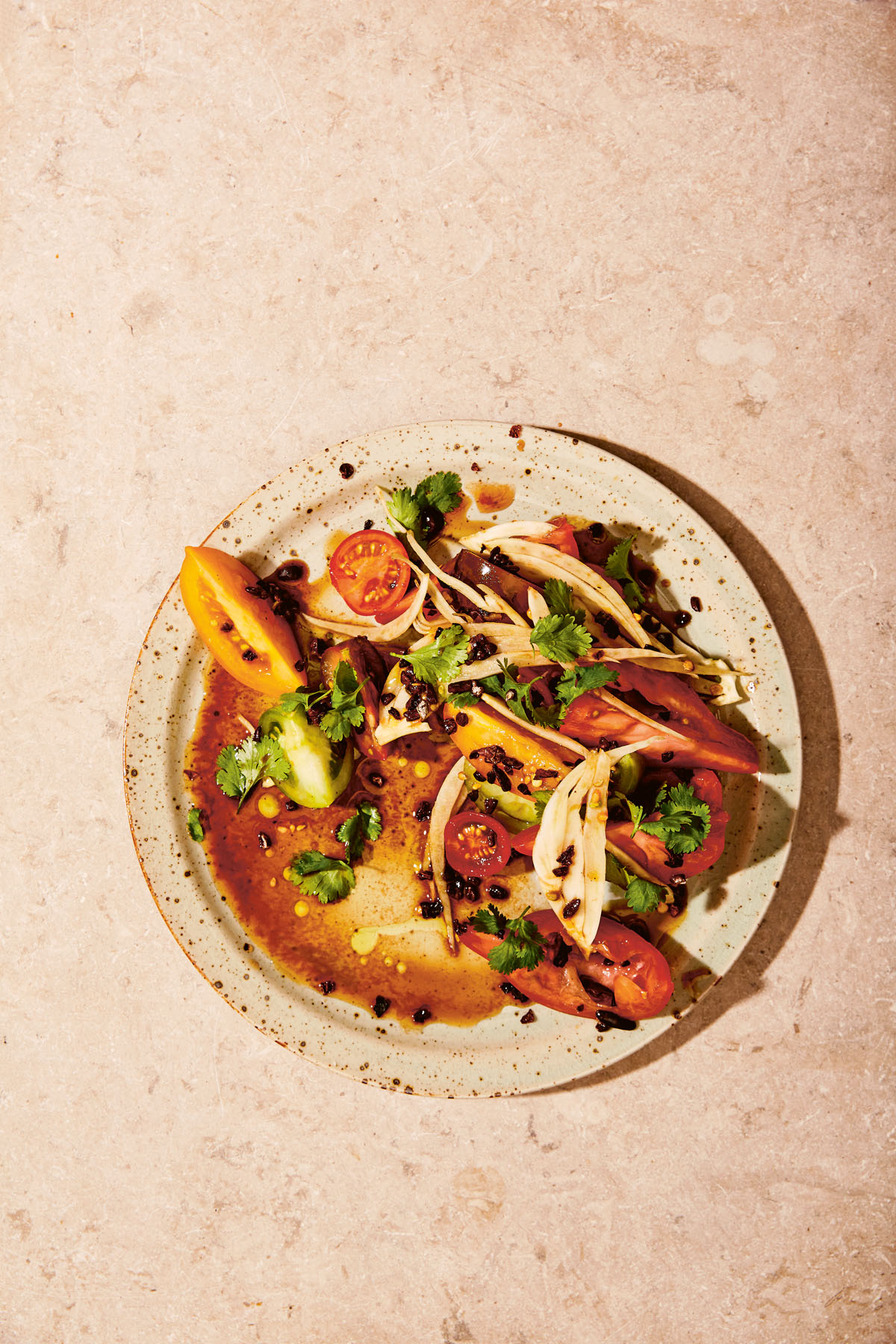 Image of Edson Diaz-Fuentes' Heirloom Tomato Salad