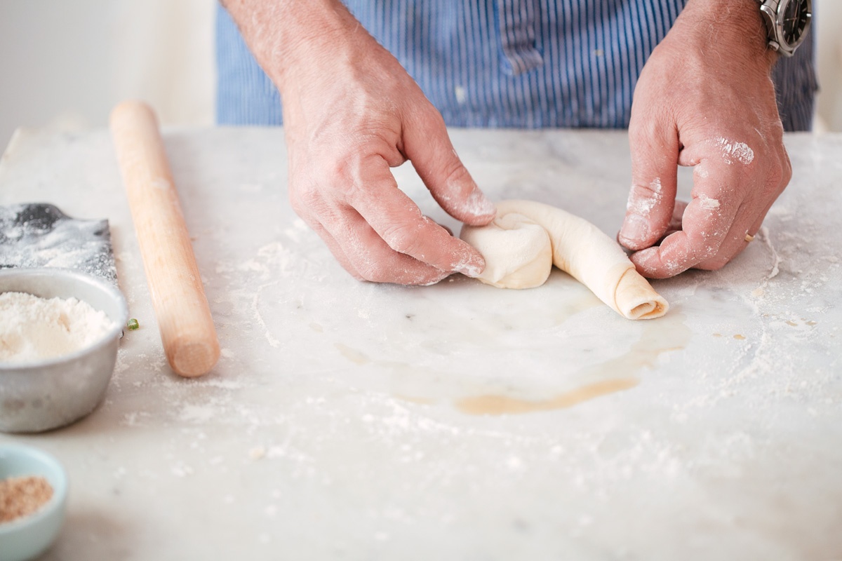 Scallion Sesame Pancakes - How To Roll 4