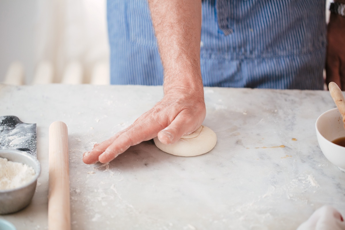 Scallion Sesame Pancakes - How To Roll 5