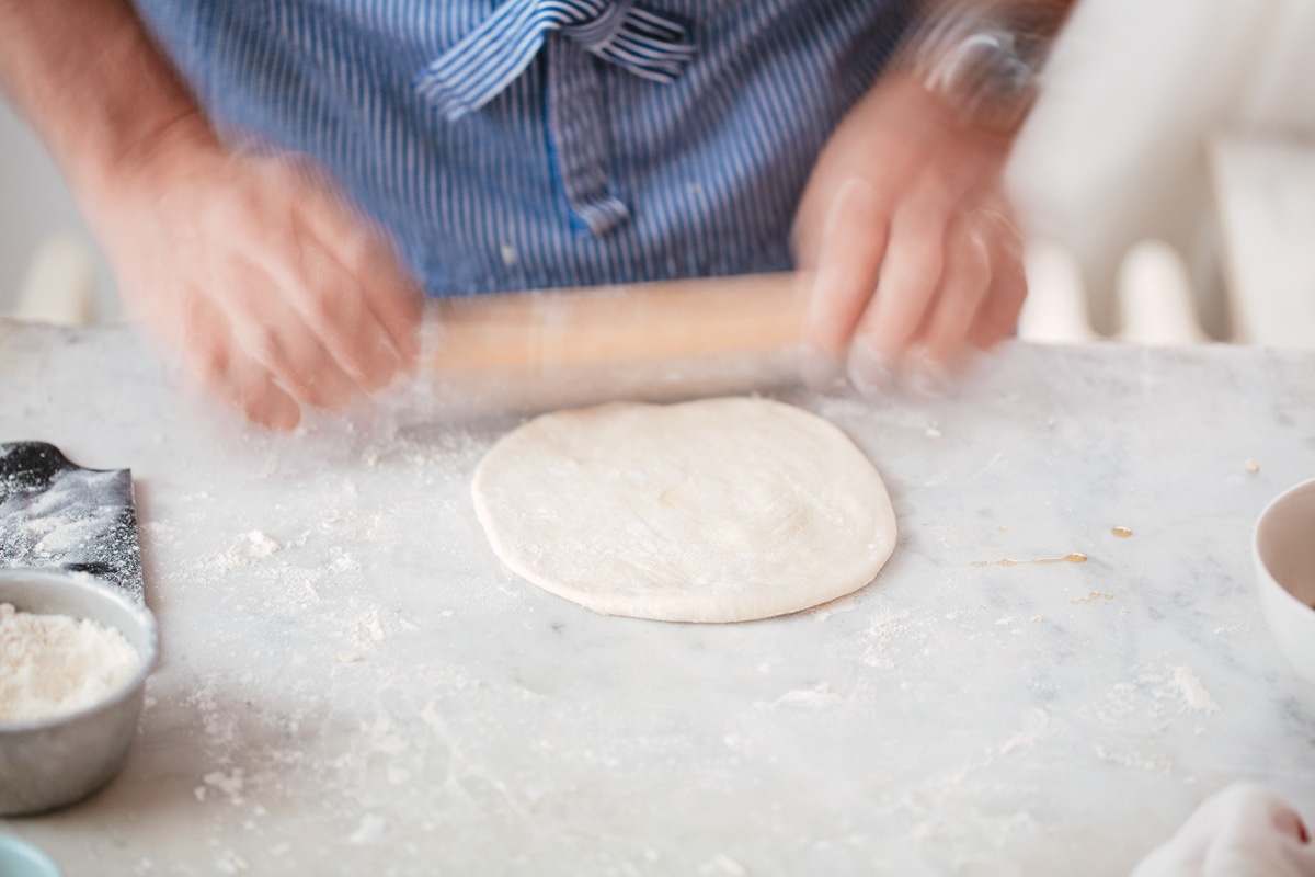 Scallion Sesame Pancakes - How To Roll 6