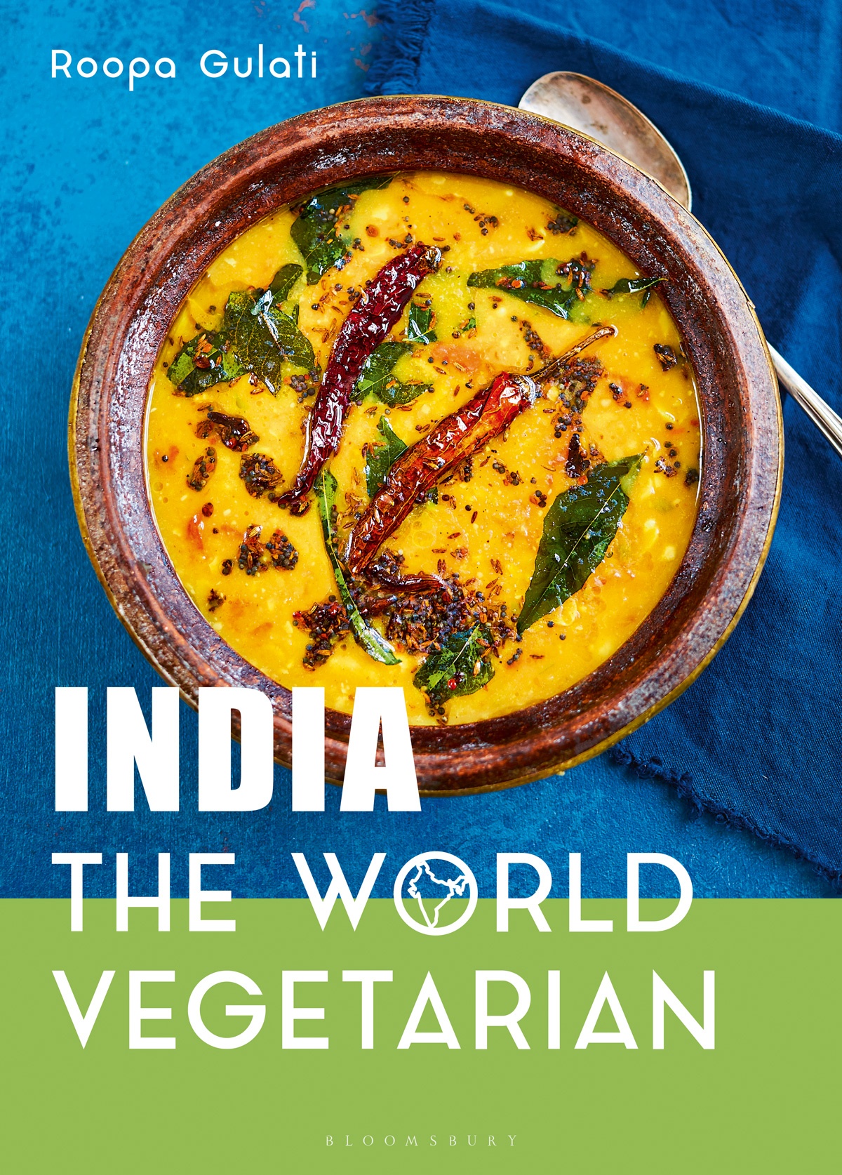 Book cover of India: The World Vegetarian by Roopa Gulati