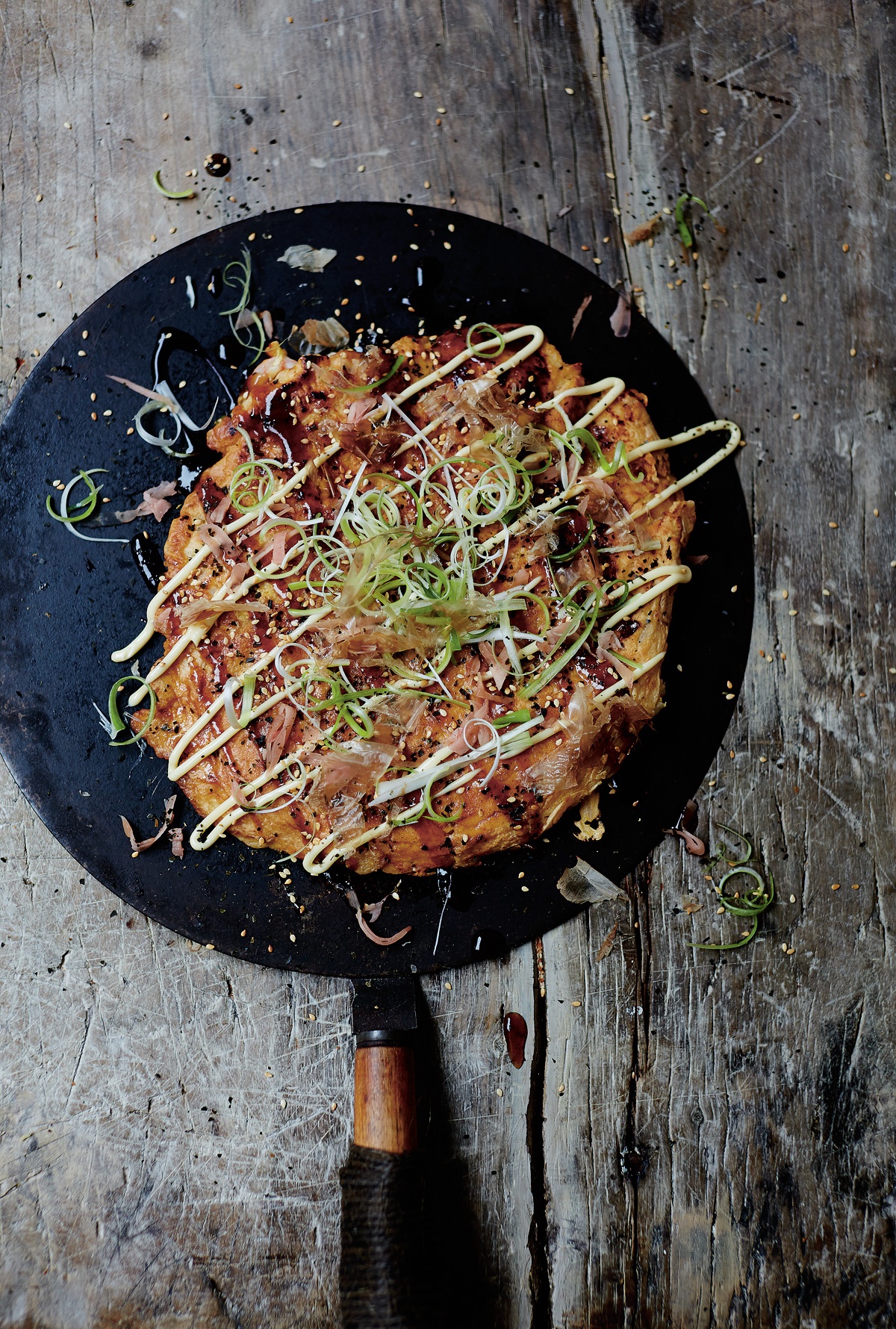 Photo of Georgina Hayden's Kimchi and Prawn Okonomiyaki